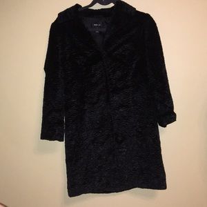 Velvet Vintage style long jacket Style&co Size S
